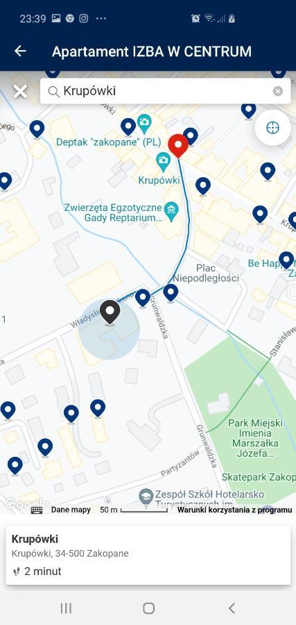 Apartament Izba W Centrum Zakopane Bagian luar foto